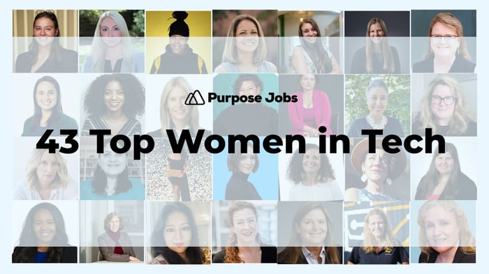 Collage of Top Women in Tech 2026