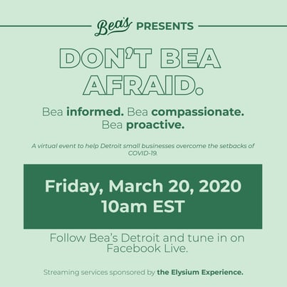 Dont Bea Afraid Event
