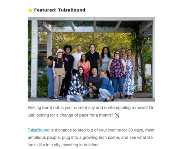 Featured Newsletter Placement