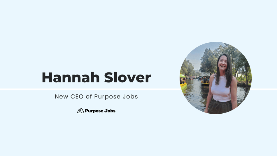 New CEO Leadership at Purpose Jobs