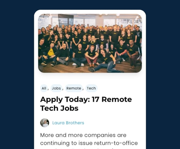 Job Collection Example