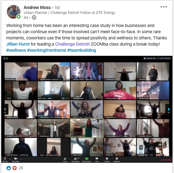 company culture virtual welness