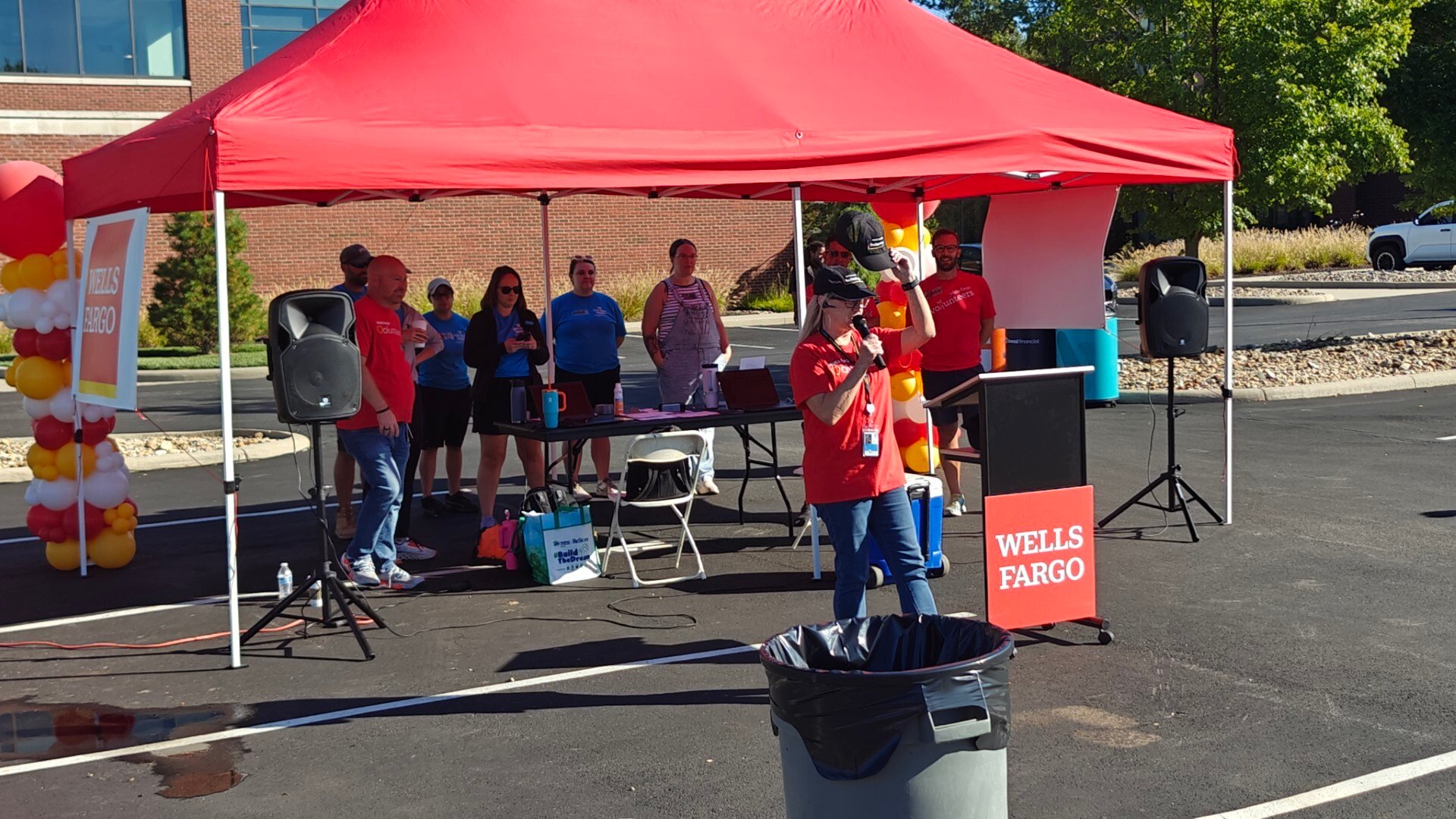 Wells Fargo Playhouse Build Oct 2025