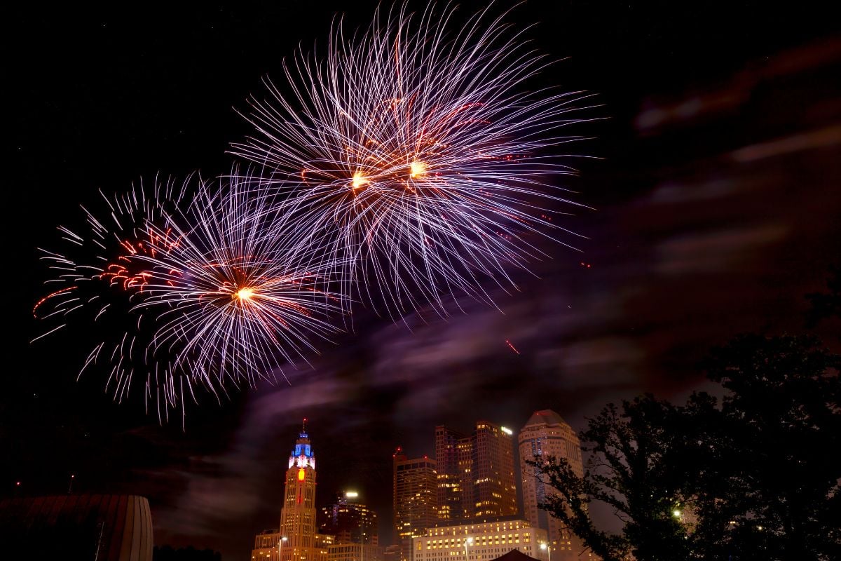 columbus events - red white boom