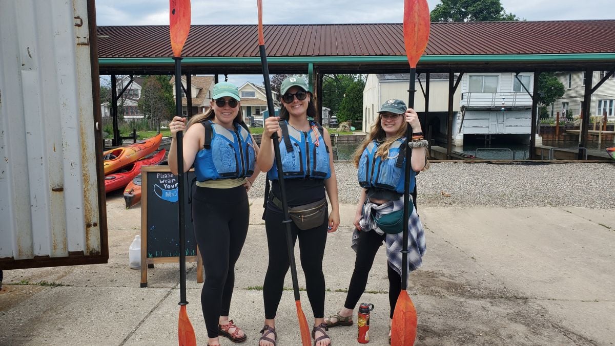 team retreat - kayaking 3